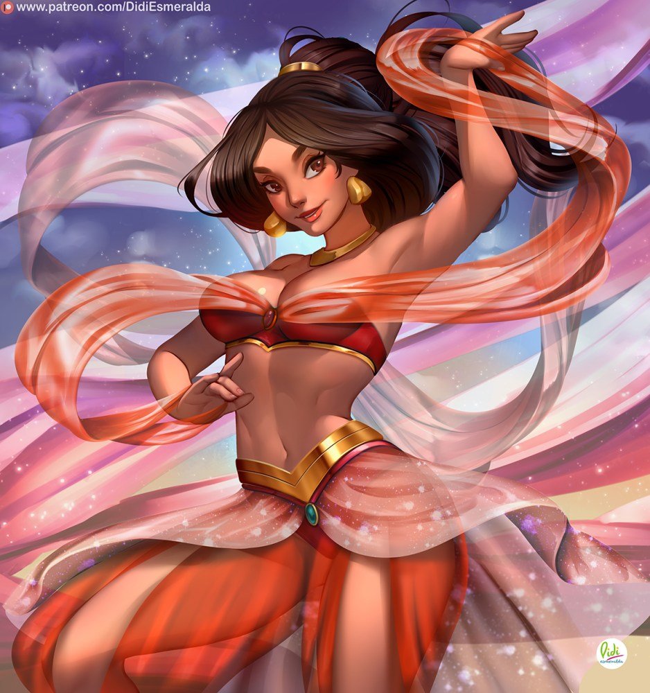 ABIGAIL DIAZ Paints Jasmine