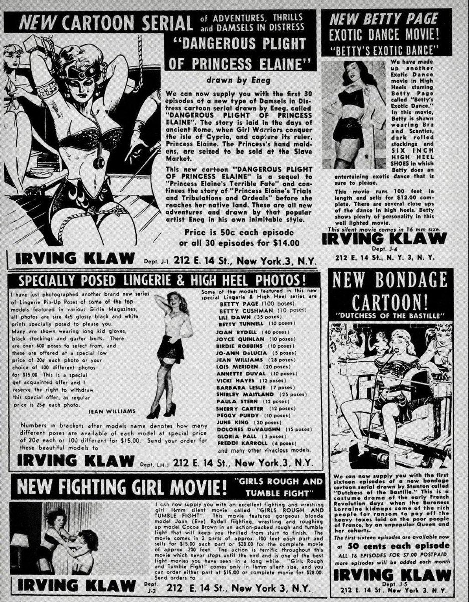 Irving Klaw AGain