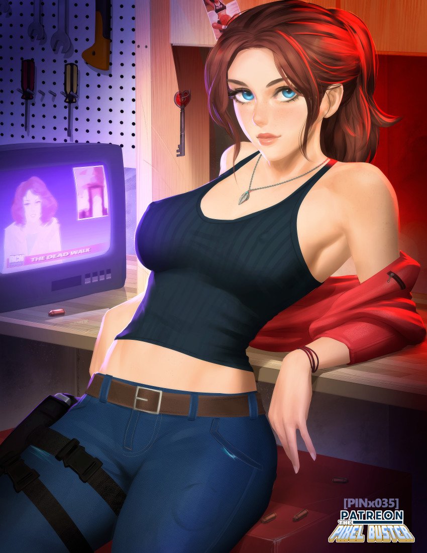 Claire Redfield 3D Futanari
