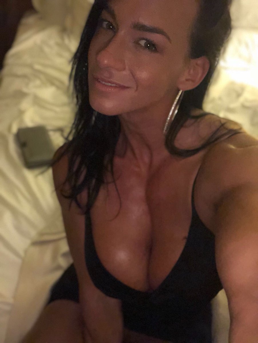 The bodybuilder Cindy Landolt