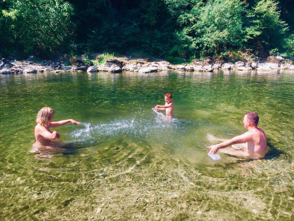 Naturist families France