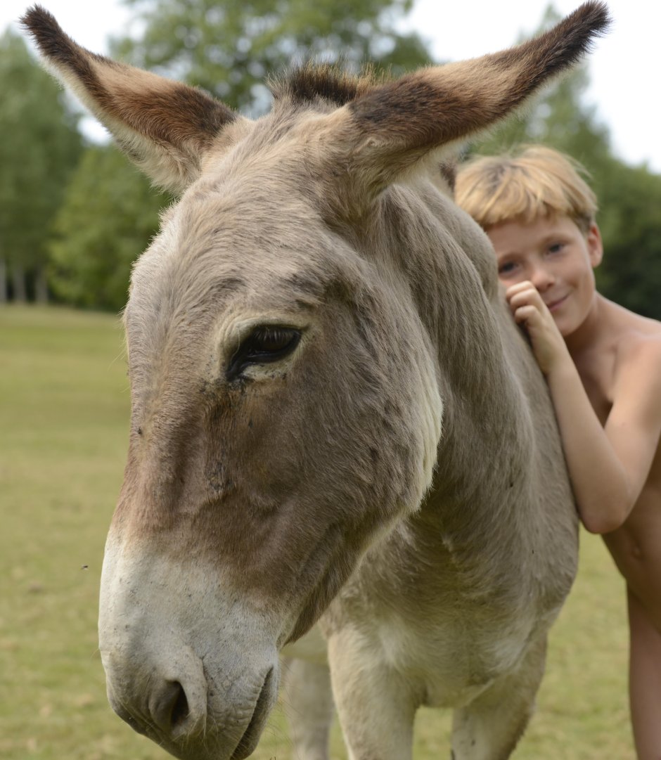 Family Naturism forbidden fruit