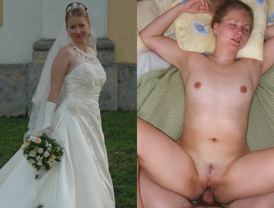 Brides dressed and stripped private