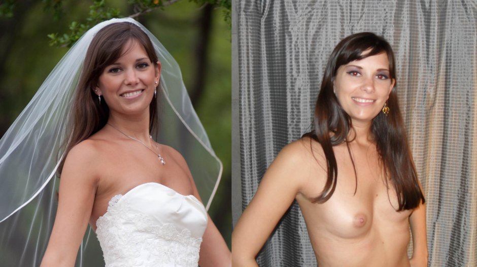 The bride lit boobs