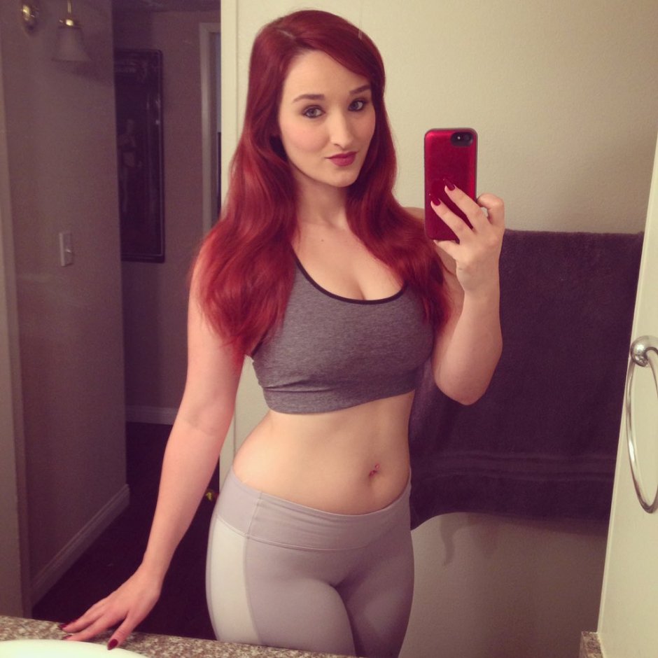 Alexandria The Red Selfie