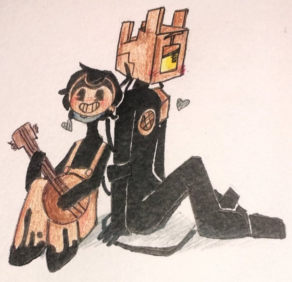 Bendy and the Ink Machine Projectionist vs Ink Demon