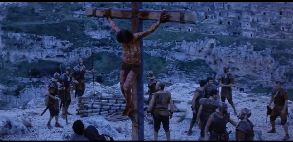 The crucifixion of the Inci