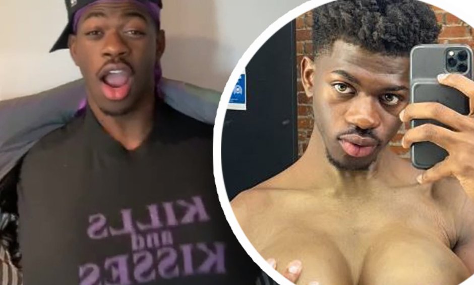 Lil nas breast
