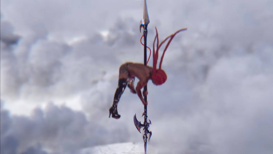 Lil Nas X Montero on a pole