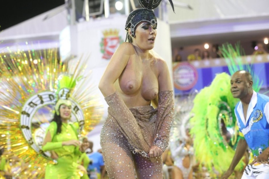 Festival in New Orleans Naked
