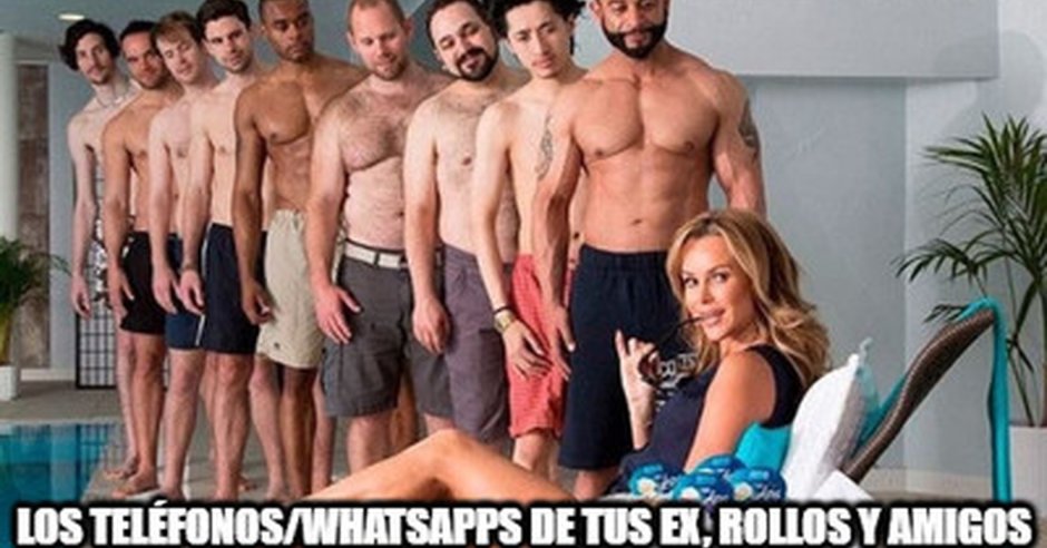 Woman and several men