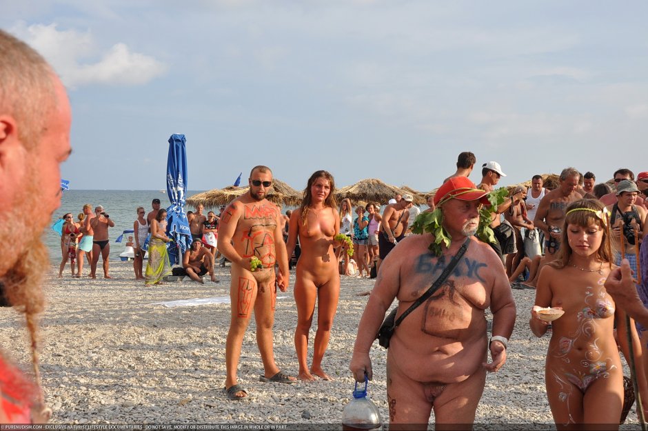 Nudisian beaches of Crimea Naked