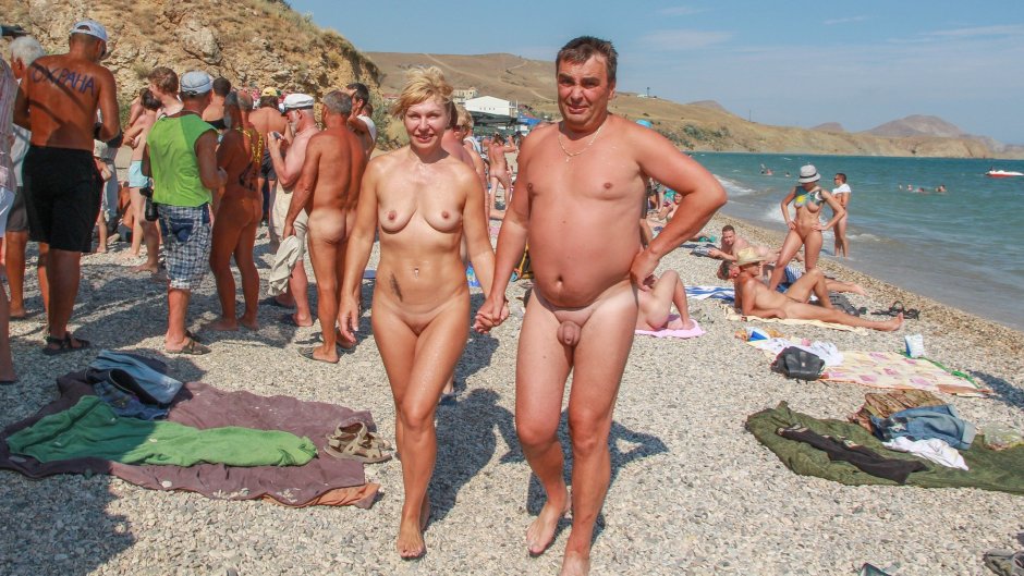 Painted nudists