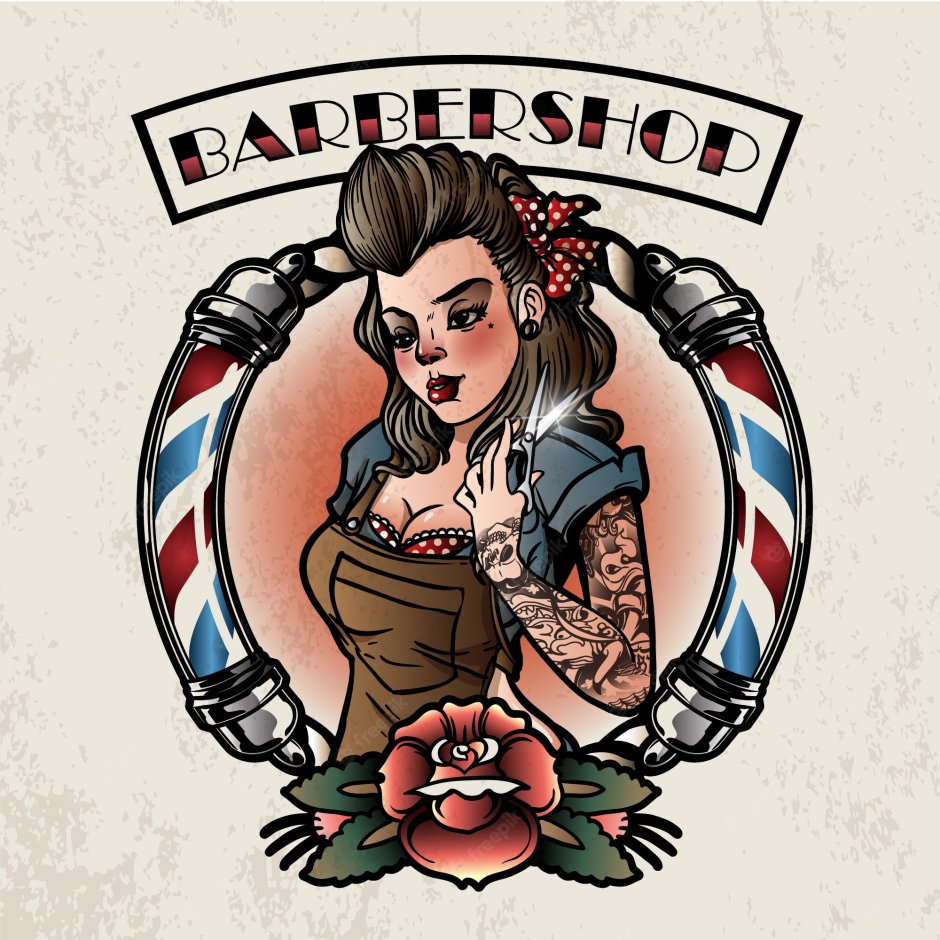 Drawings of Barber Barber