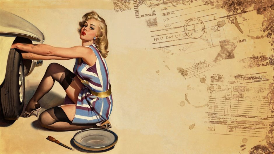 Retro girls