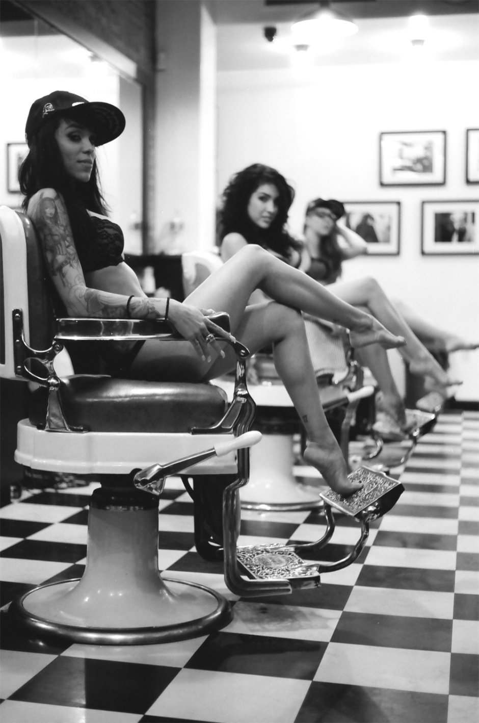 Girl Barber