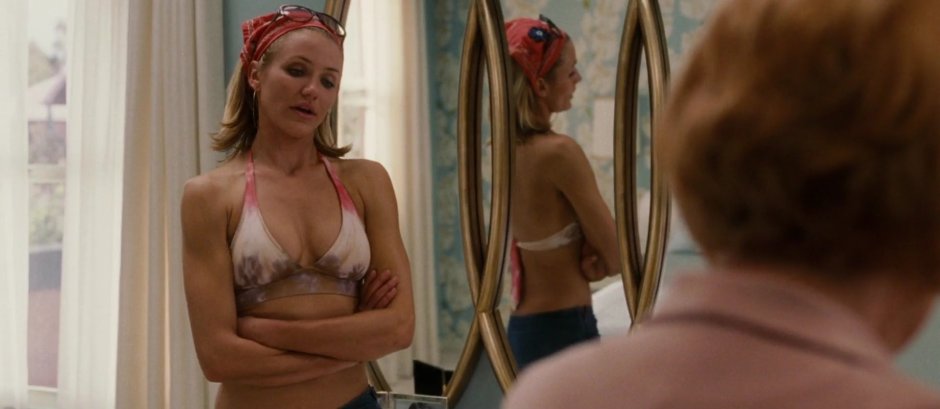 Cameron Diaz in his youth naked