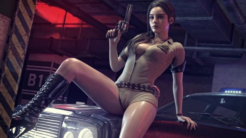 Claire Radfield Remake 2 resident sexy