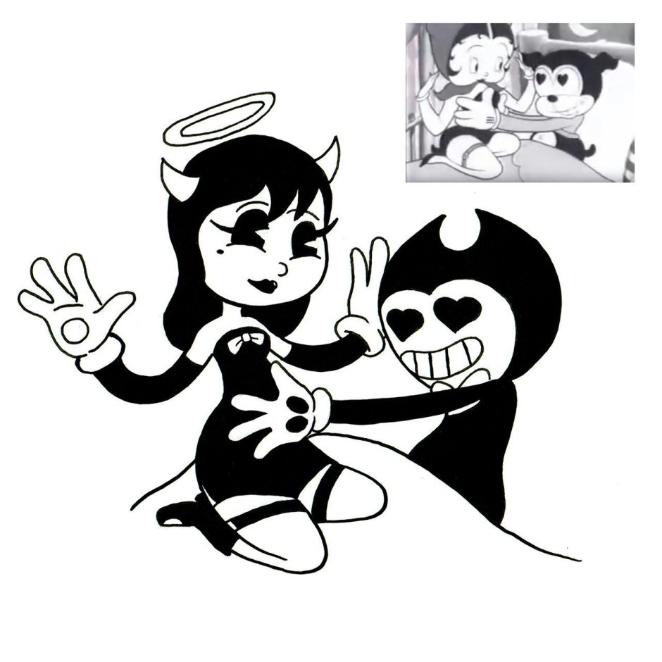 Bendy and the Ink Machine Boris and Alice