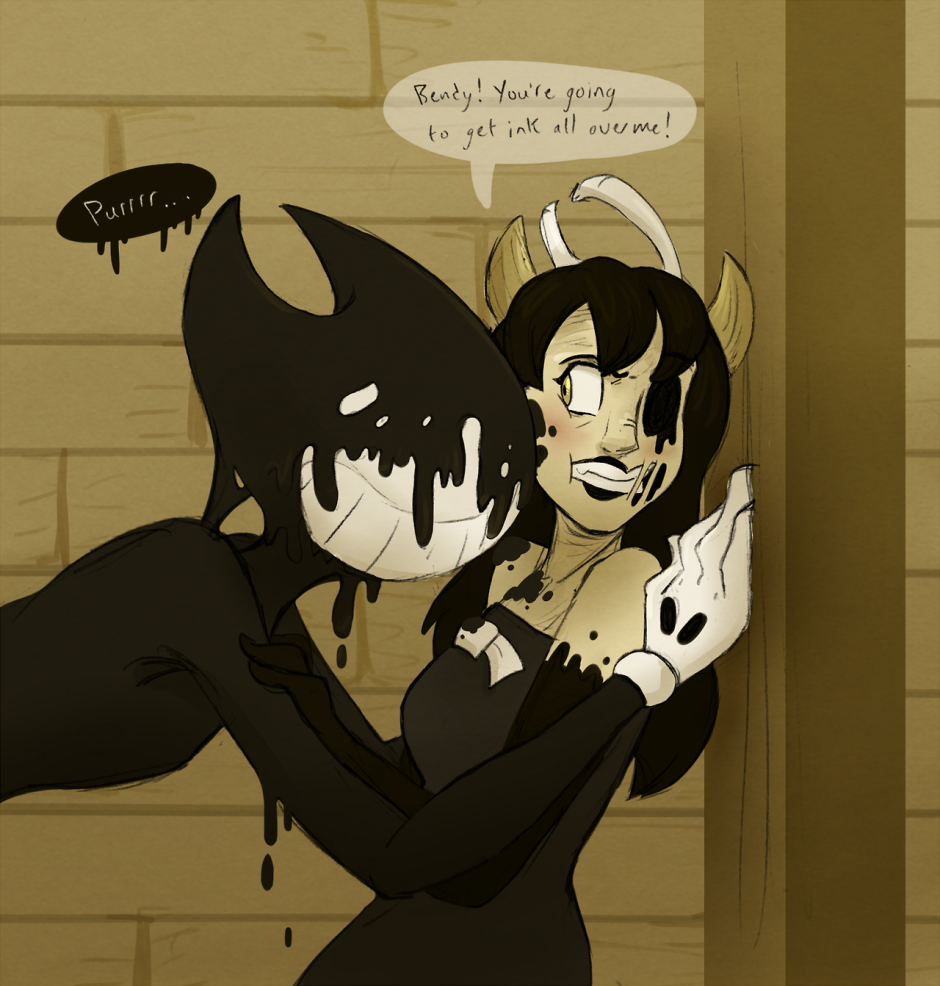 Bendy Demon and Henry Love 18