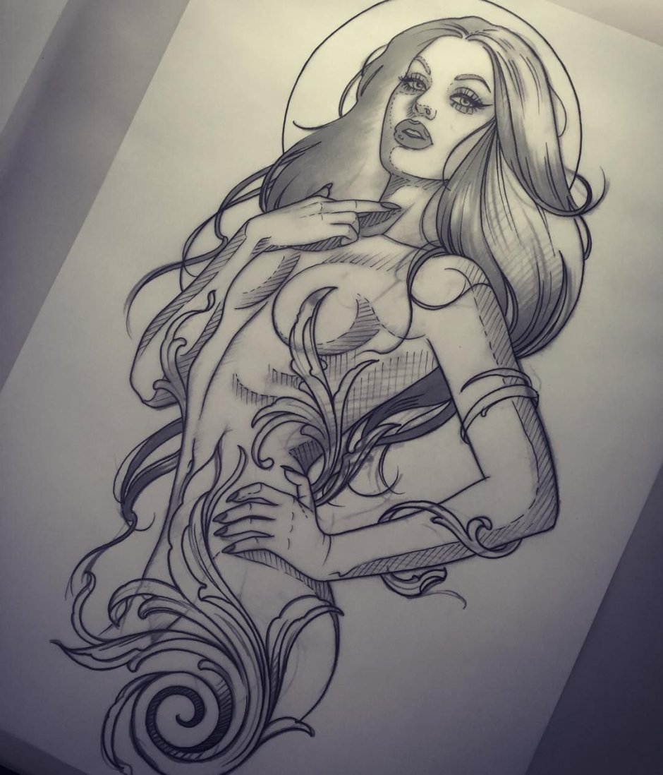 Drawings with a pencil vulgarity