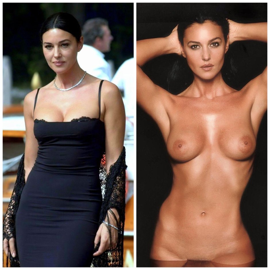 Monica Bellucci in the youth nude