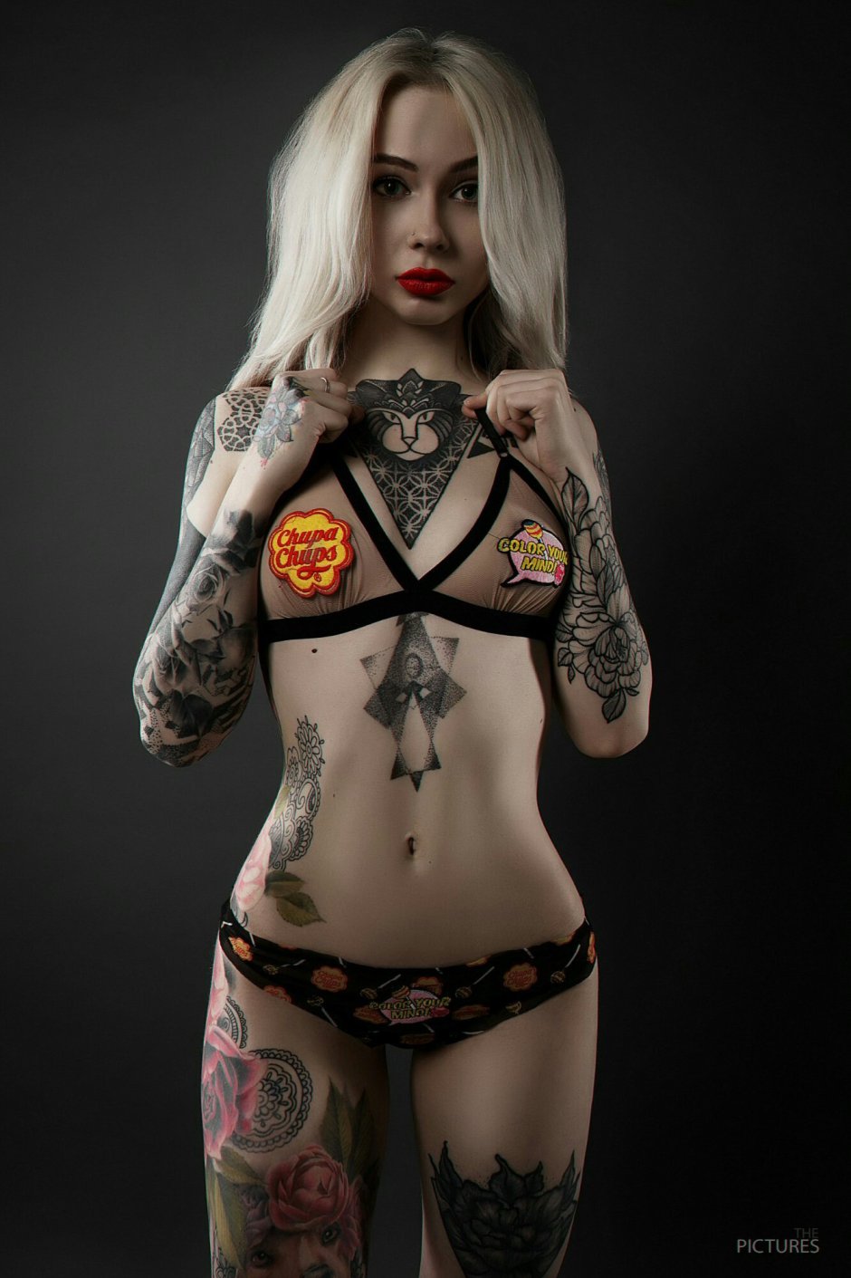 Maria Forsberg tattoo model