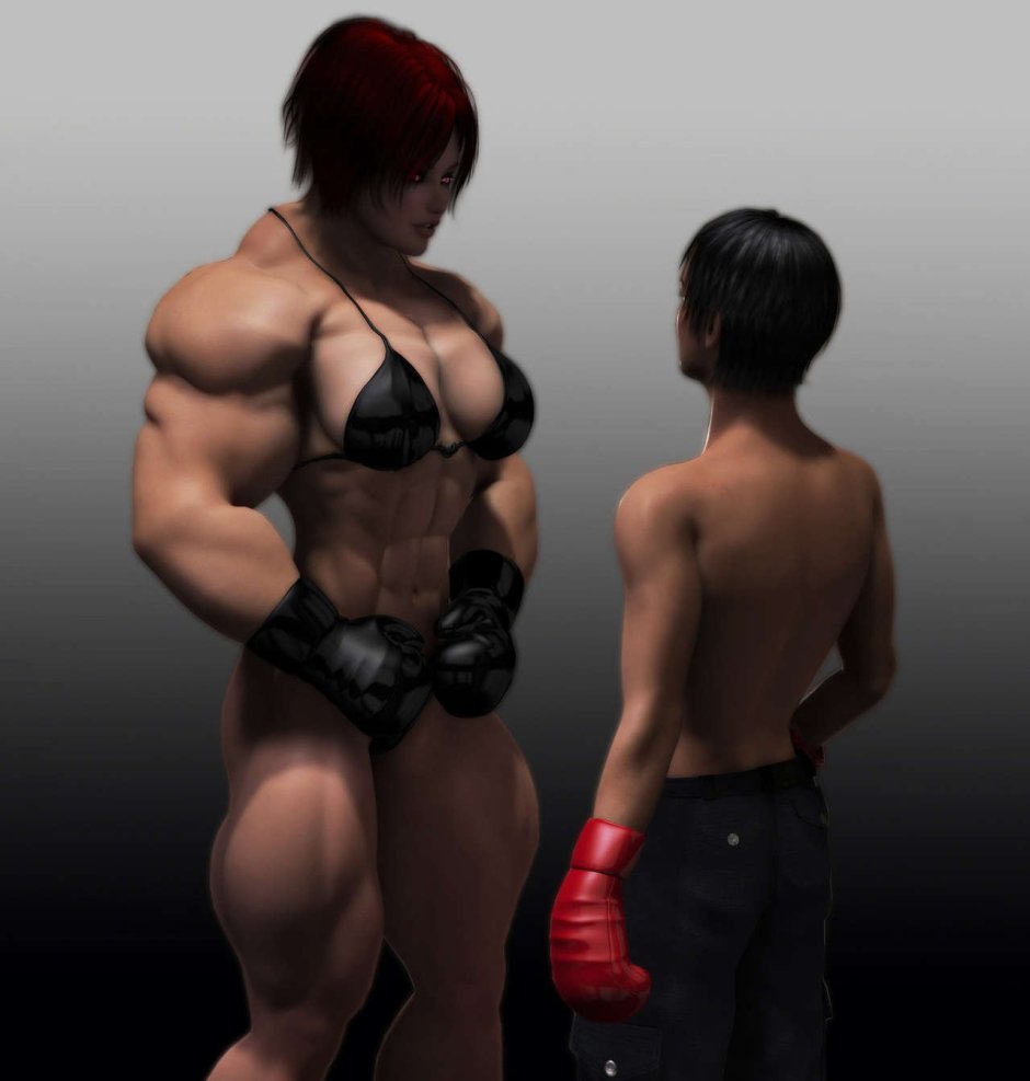 The dominance of muscular women