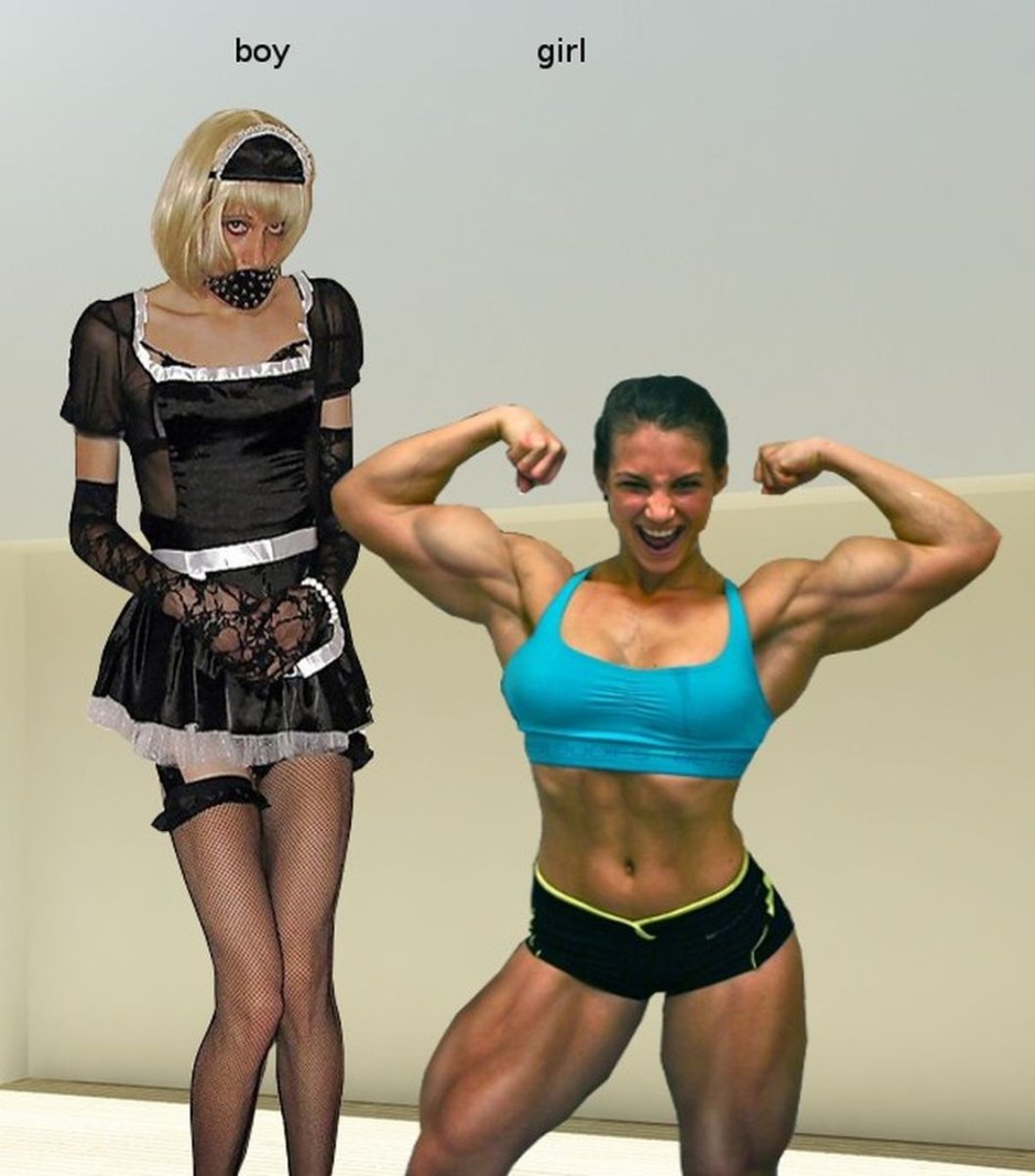 Muscle Girl vs