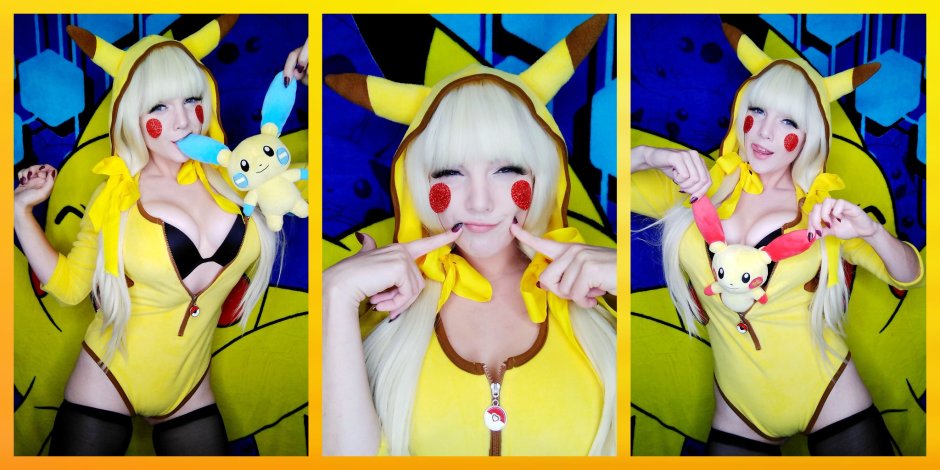 Pikachu cosplayer