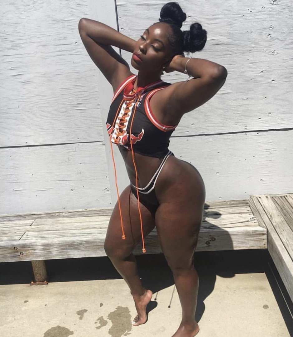Model Andrea Bick ass mulatto