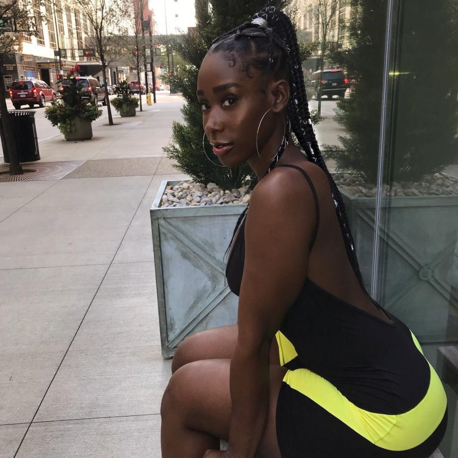 Bria Myles in a swimsuit