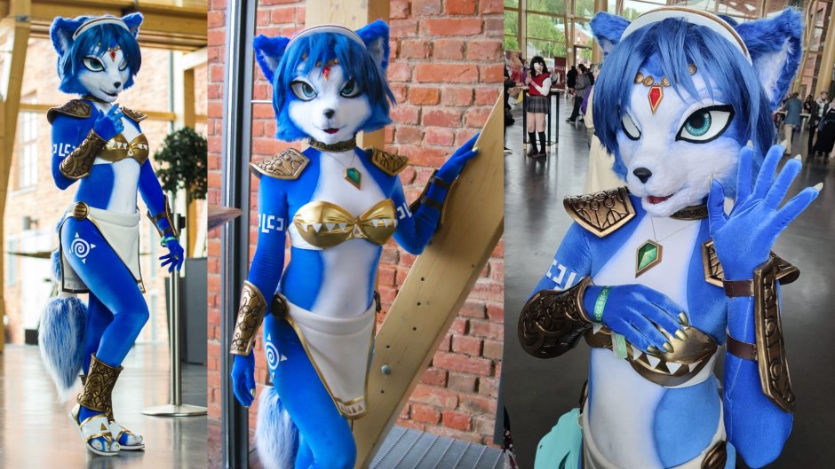 Furry comics Star Fox Krystal