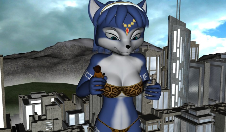 Dakimakura Krystal Star Fox