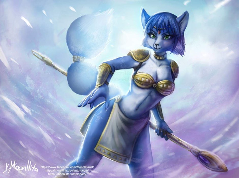 Furry Star Fox Krystal