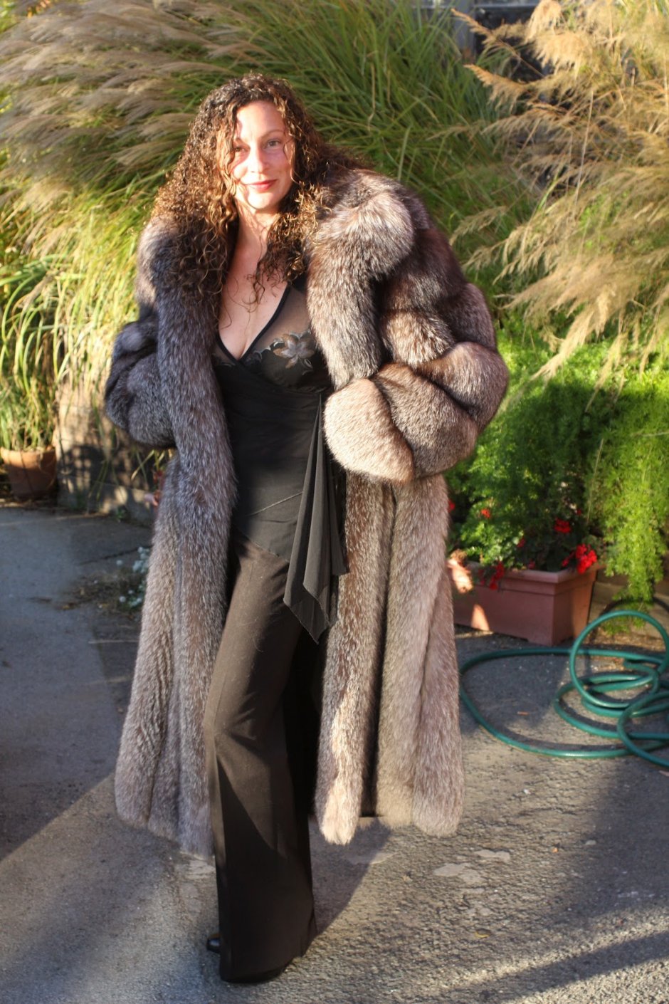 Fetish fur in fur skins