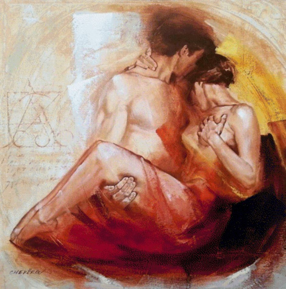 Painting by Manuel Lans