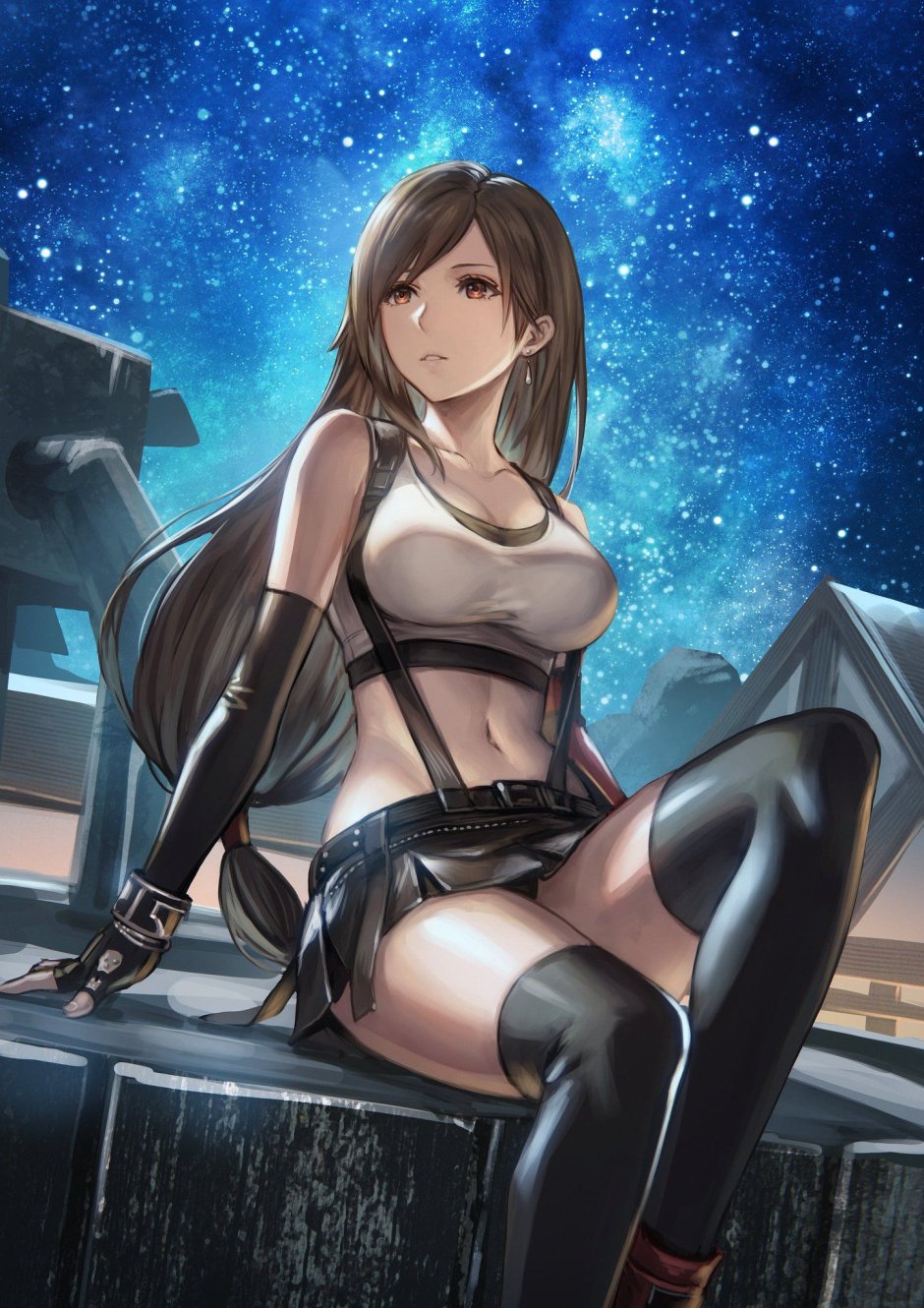 Tif Lokhart Art Anime