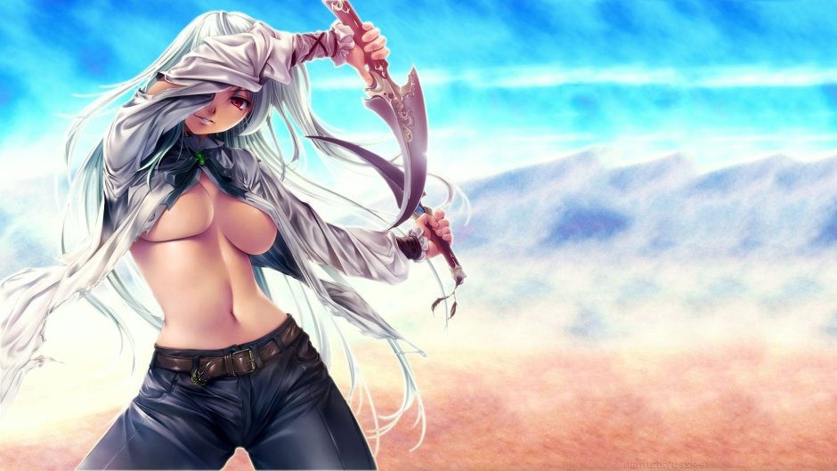 Wallpaper of the girl's anime