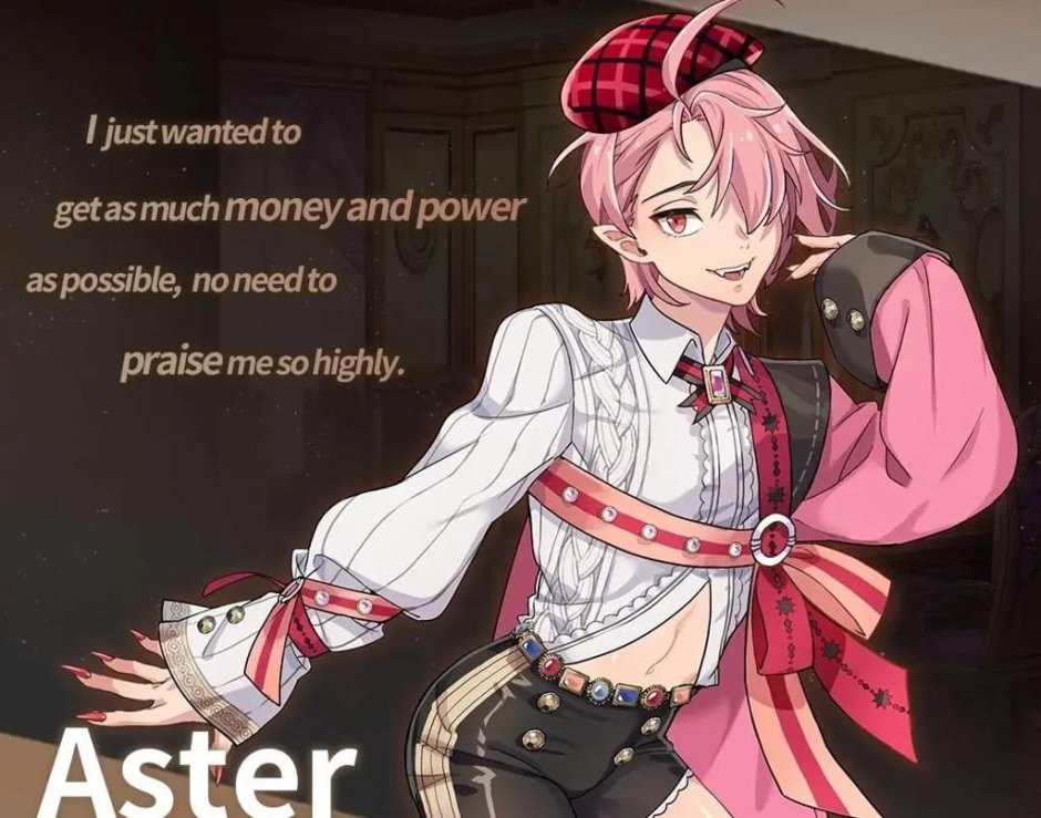 Aster, well, cornet