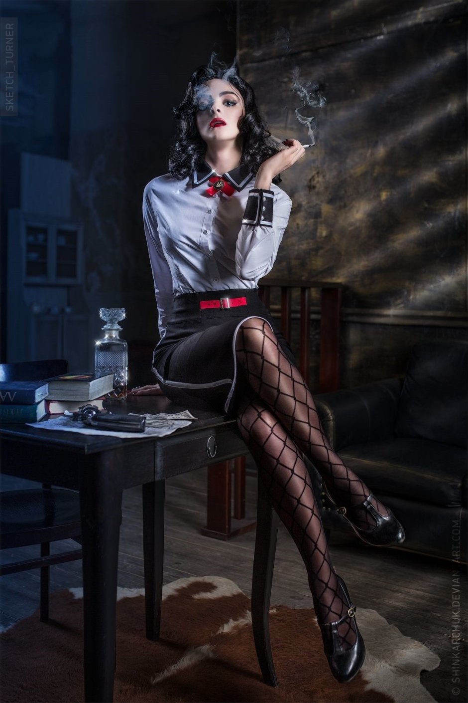 Elizabeth Bioshok Noir