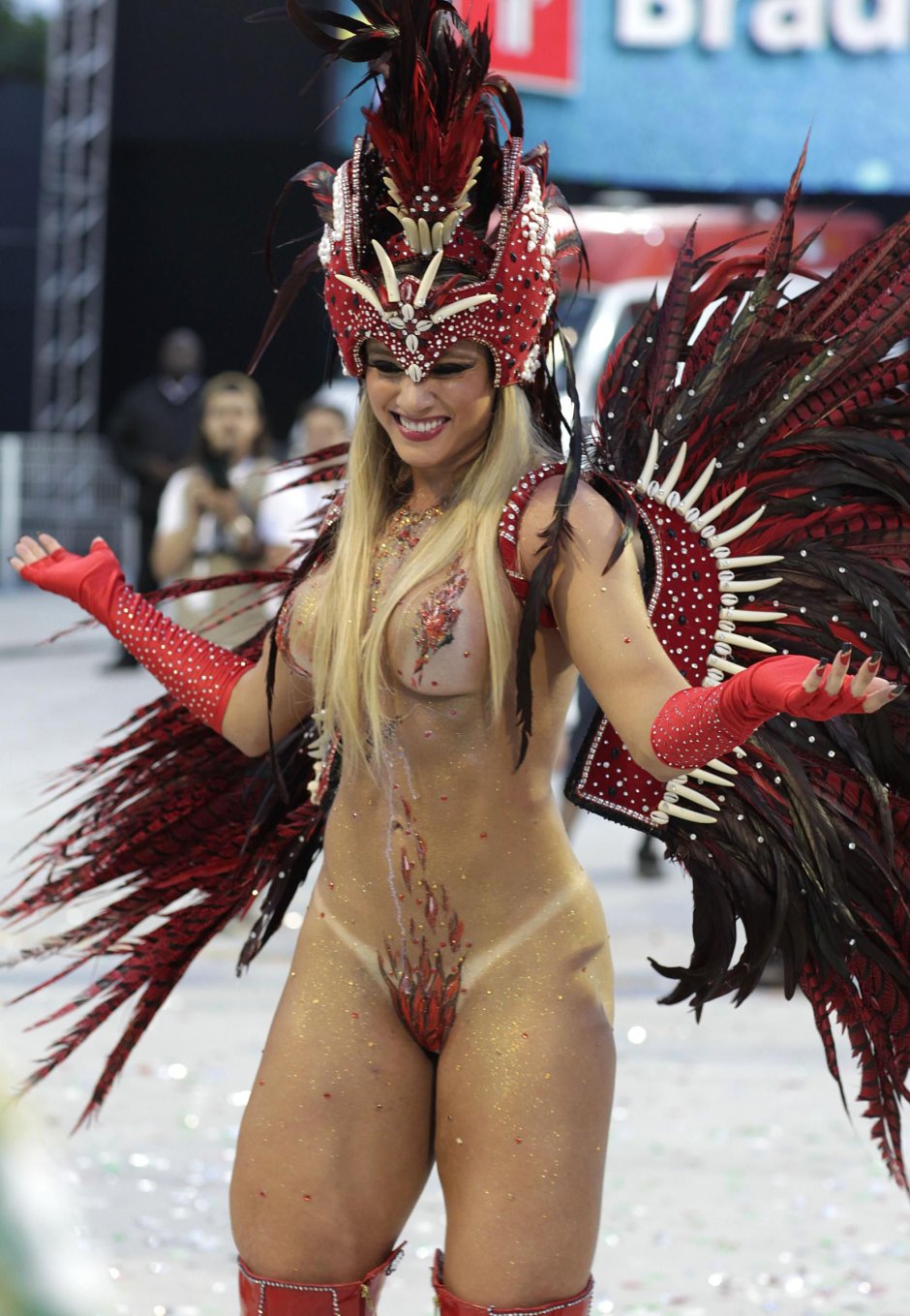 Naked Brazilian Brazilian Carnival 2020