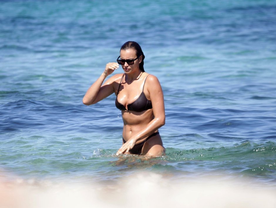 Irina Shayk on the beach 2021