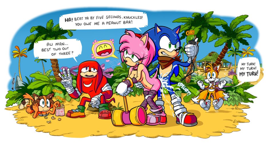 Amy Ruzh Blaise from Sonic
