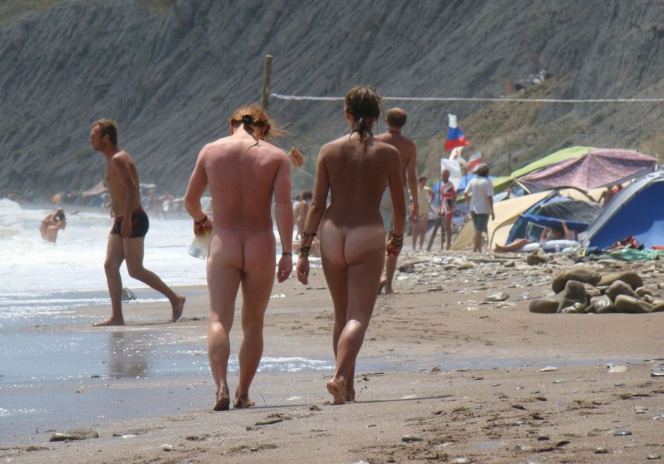 Nudist pussies in Koktebel