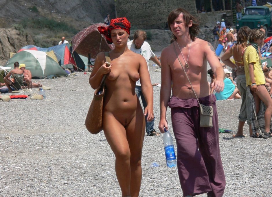 Voyeur nude beach russian Koktebel