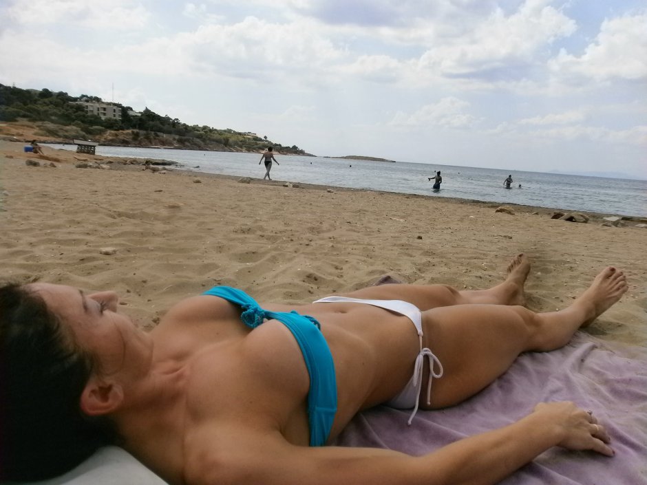 Irina Nizina in a swimsuit 2013