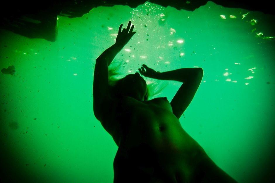 Underwater photography Nude