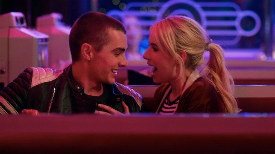 Emma Roberts on stage