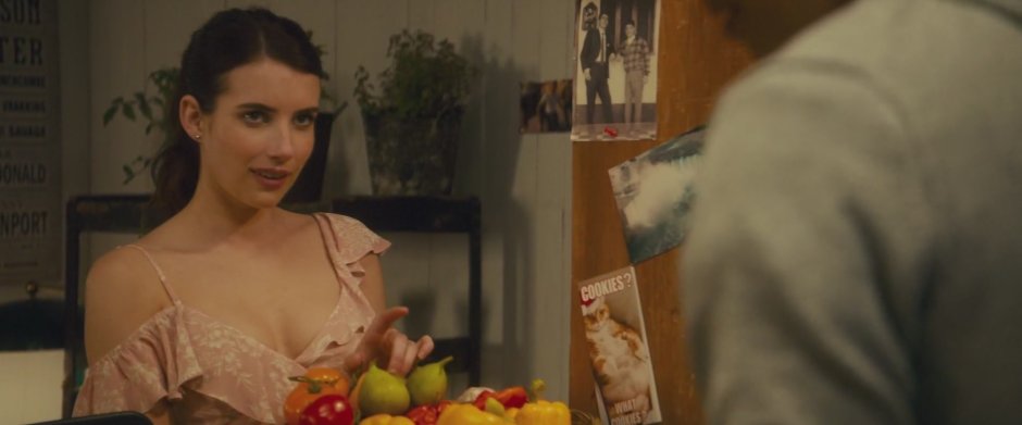 Emma Roberts in underwear